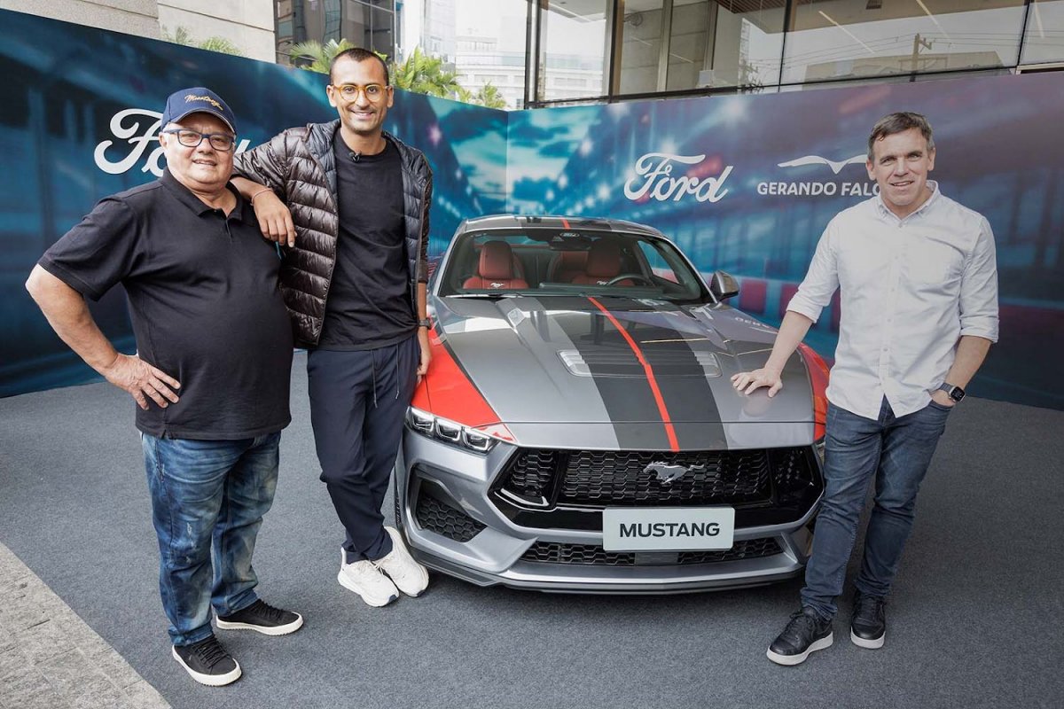 Ford Mustang personalizado é doado para ONG em São Paulo 