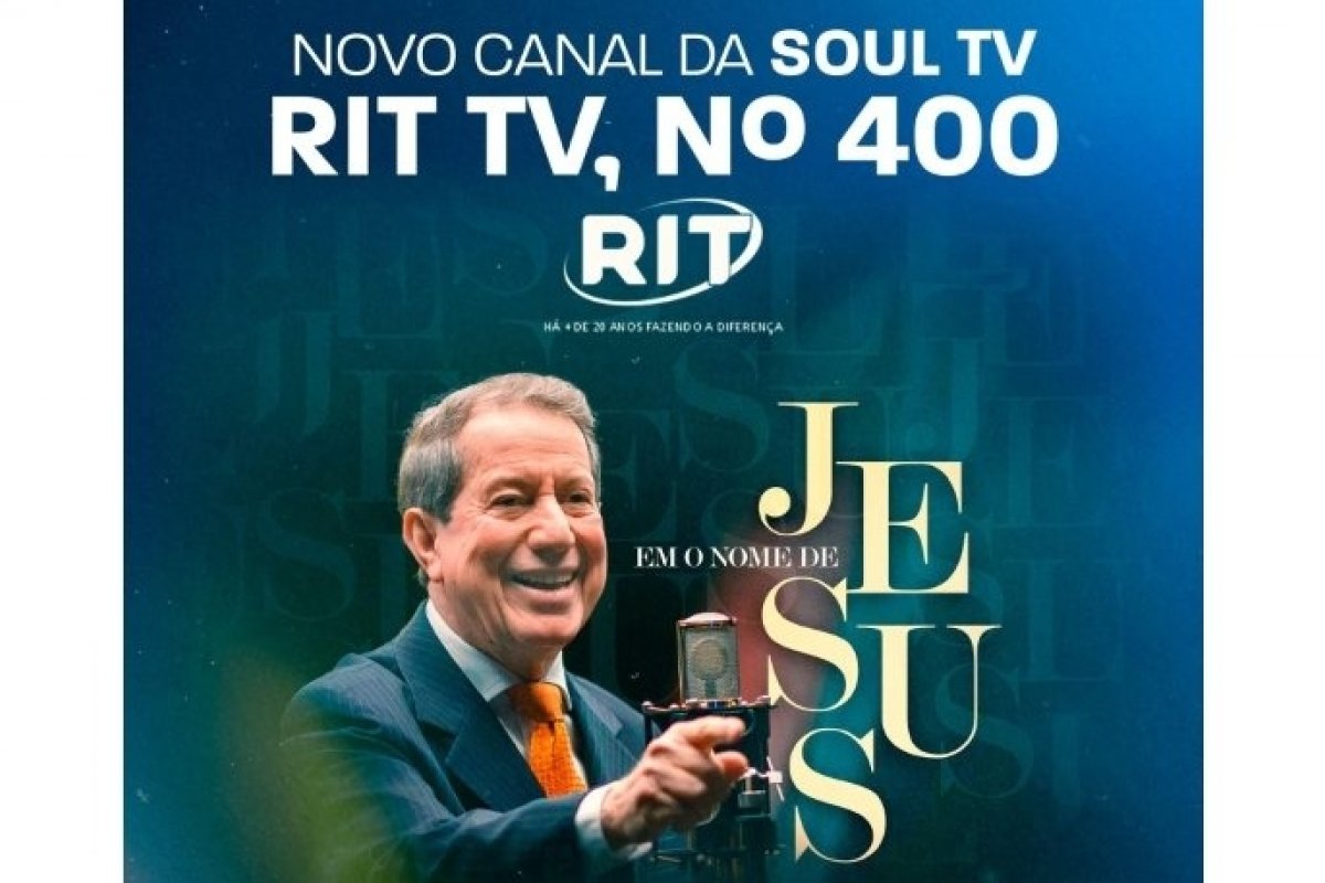 RIT TV chega nesta segunda-feira no streaming da Soul TV !  
