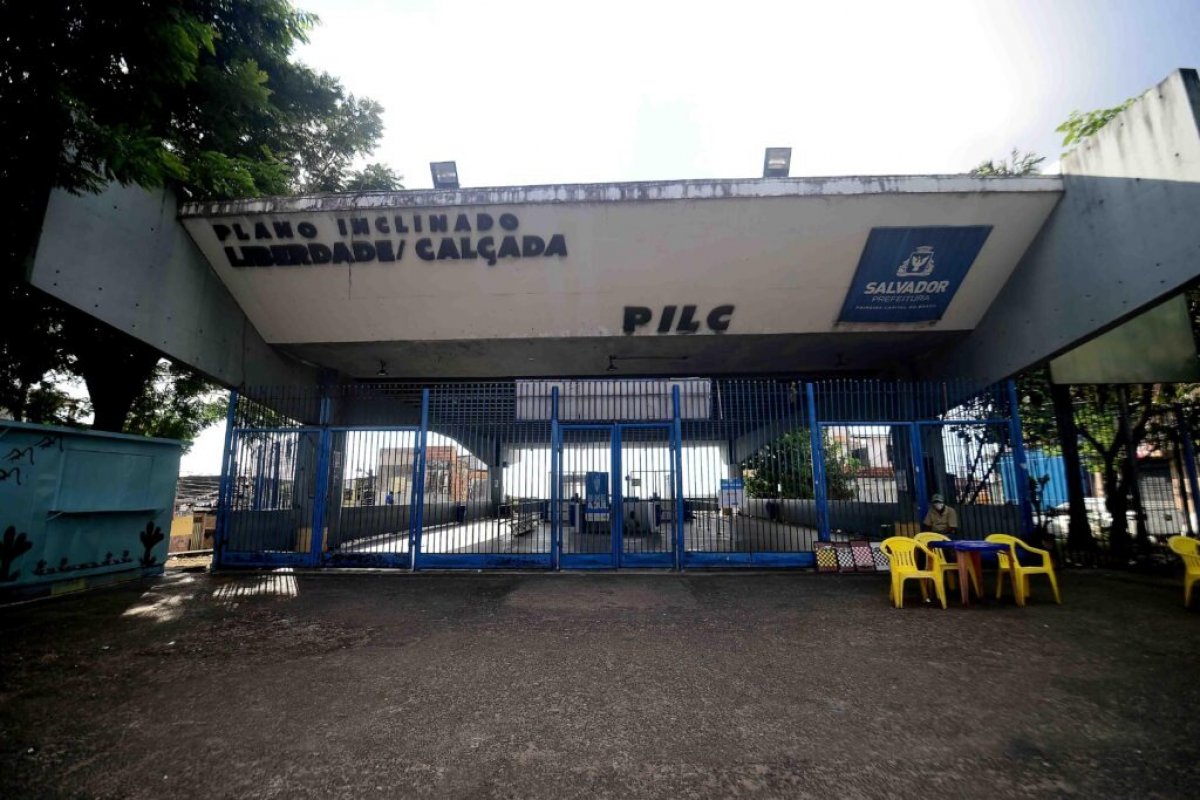 Plano Inclinado Liberdade-Calçada volta a funcionar nesta quinta