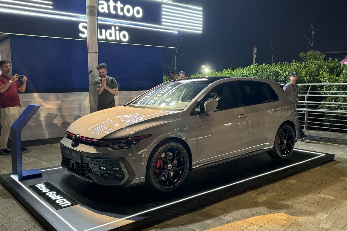 Volkswagen mostra novo Golf GTI no evento teste do Rock in Rio 