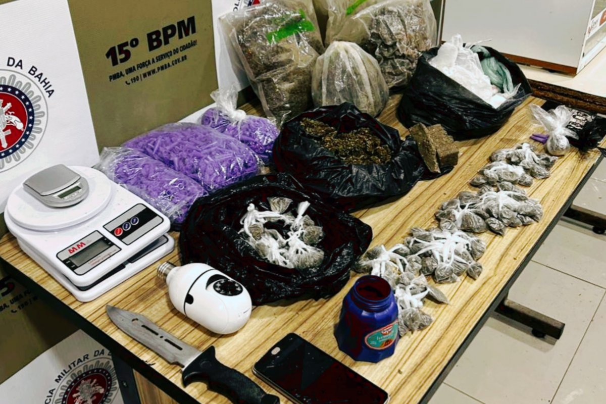 Laboratório de drogas em Itabuna é desarticulada pela PM 