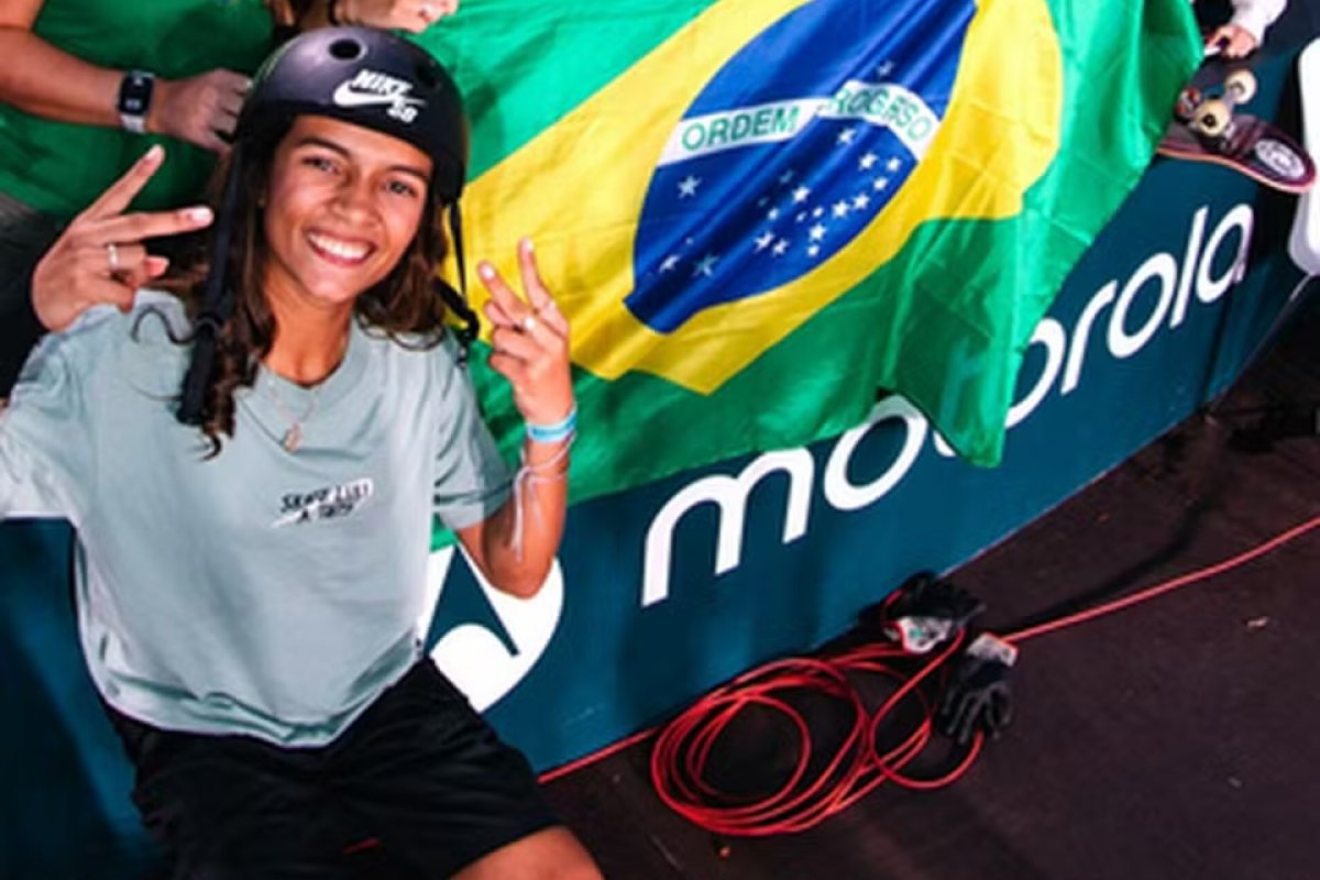 Rayssa Leal dá o troco em japonesa e é campeã mundial em Roma