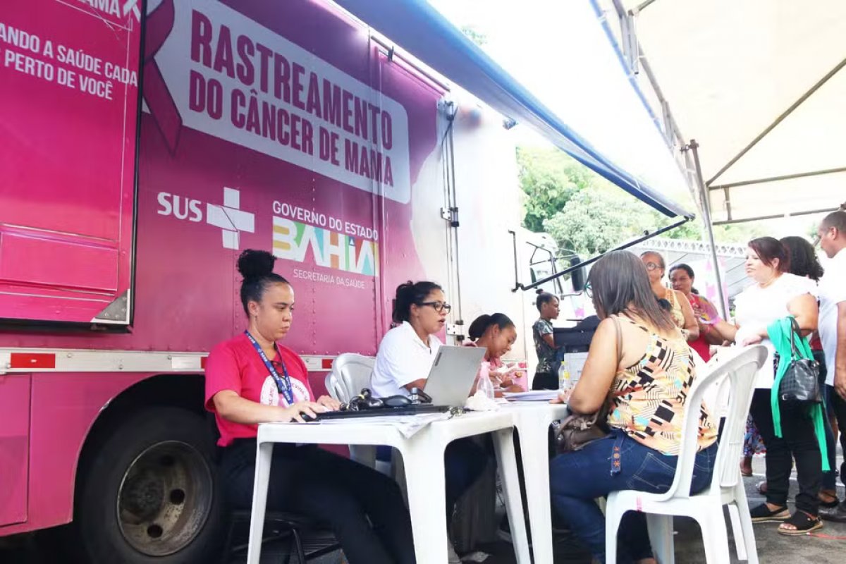 Governo do estado anuncia 30 mil vagas para exames de mamografia gratuitos em Salvador e no interior da Bahia