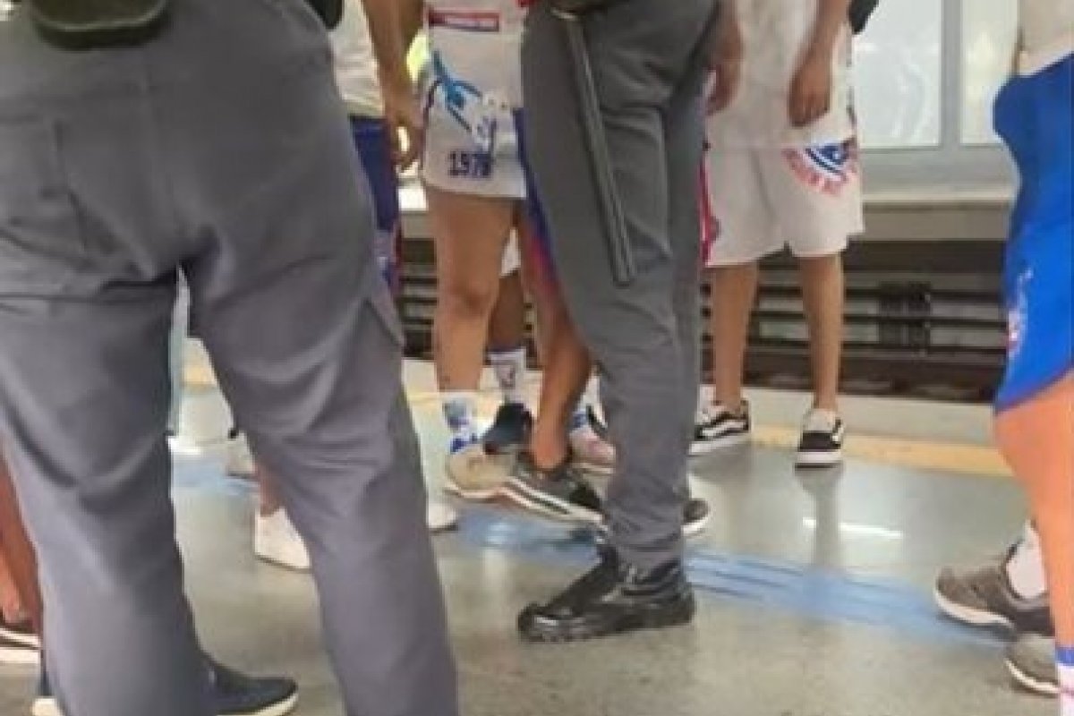 Membros da Bamor causam confusão ao tentar pular catraca para trafegar de graça no metrô de Salvador