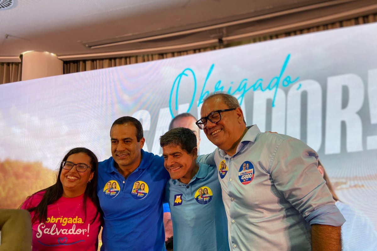 Vídeo: ACM Neto diz que derrota de Geraldo Jr. está no "colo" de Jerônimo, Wagner e Rui 