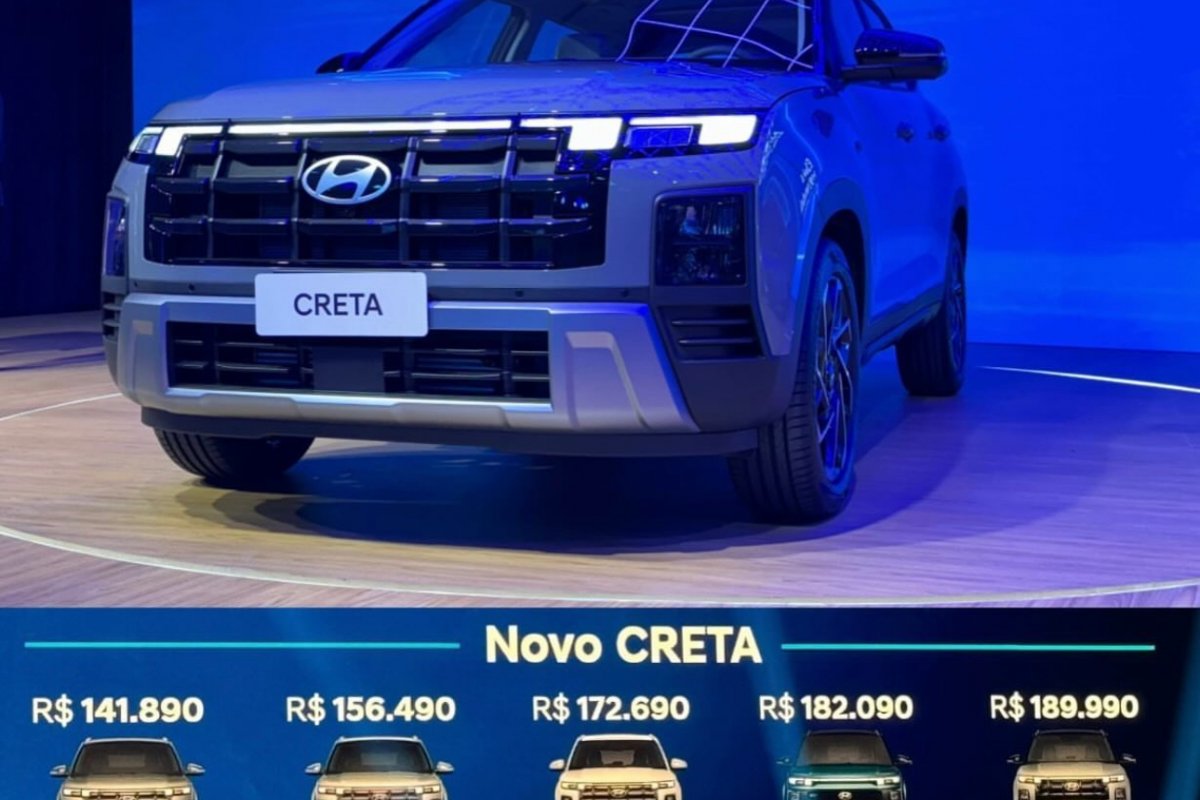 Hyundai Creta 2025; preços e versões do renovado SUV 