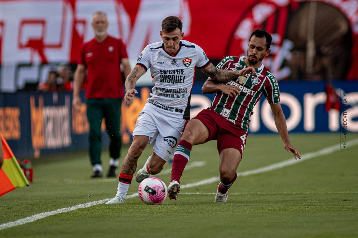 Vídeo: Vitória vence Fluminense no fim e se distancia da zona de rebaixamento; confira o gol do triunfo 