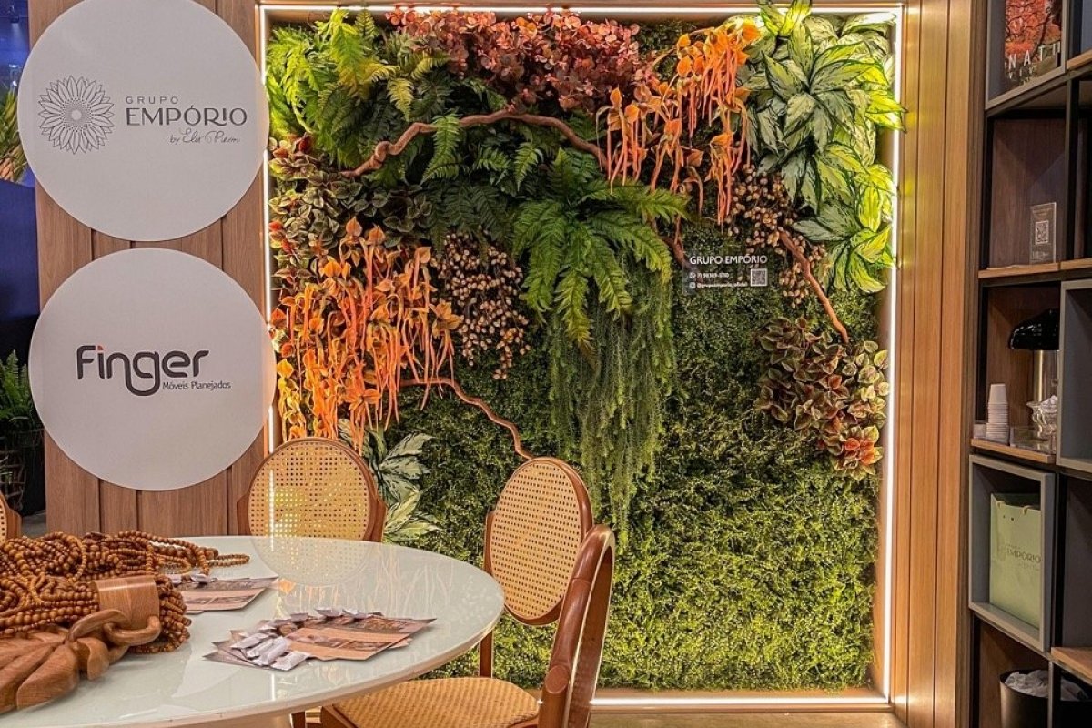 Elis Piñón leva o decor do Grupo Empório para  o Summit de Negócios Mande in Bahia! 