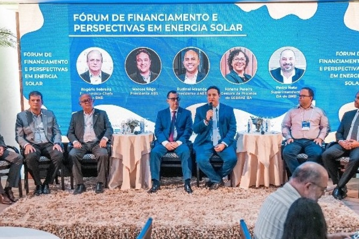 Fórum de Financiamento e Perspectivas em Energia Solar reúne executivos do setor de energia fotovoltaica na capital baiana! 