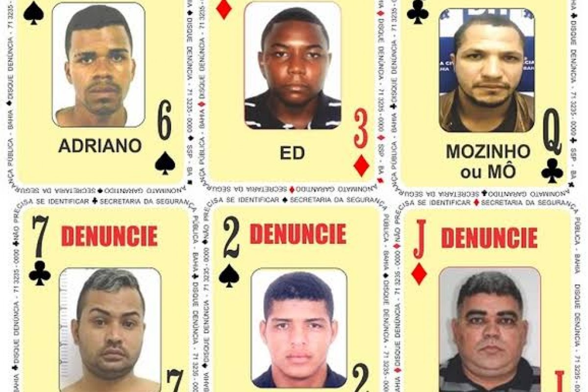 Saiba quais são os novos integrantes do “Baralho do Crime”