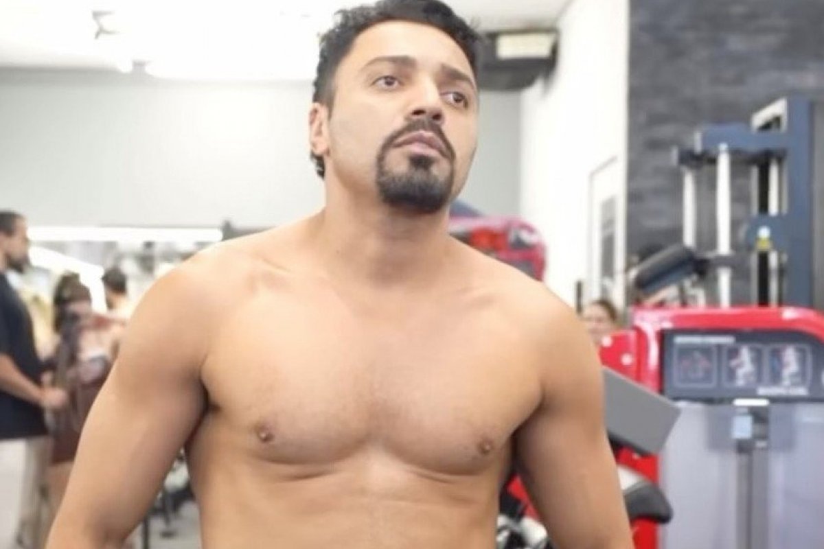 Tirullipa agita a web ao  mostra antes e depois após 21 dias de treinamento! 