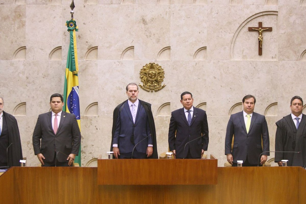 "STF vai se empenhar para pacificar conflitos do país", afirma Dias Toffoli 