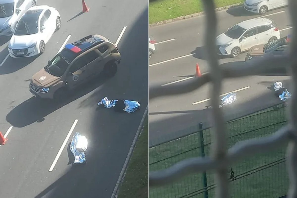 Duas pessoas morrem em acidente na Avenida Paralela