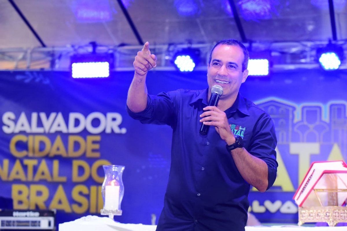"Este ano a expectativa é ainda maior", afirma Bruno Reis sobre recorde de visitação em natal no Centro Histórico 
