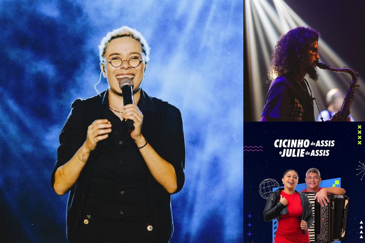 Agenda Cultural: Maria Gadú, Paulo Pitta e Cicinho de Assis; confira a programação para este fim de semana 
