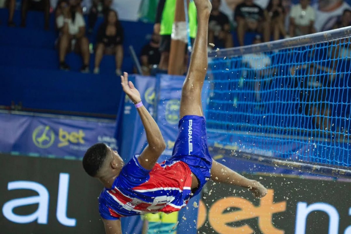 Bahia vence Atlético-MG e enfrenta São Paulo pelas semifinais da Liga Nacional de Futevôlei 