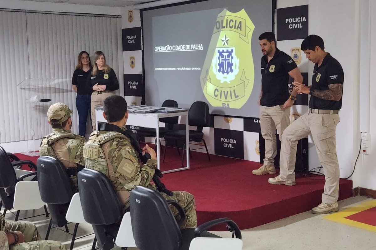 Três suspeitos de homicídios são presos durante operação em Salvador; líder de grupo criminoso está entre os alvos