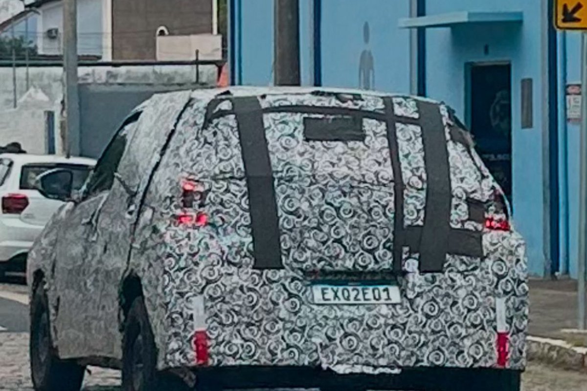 Fiat Grande Panda já está em testes no Brasil