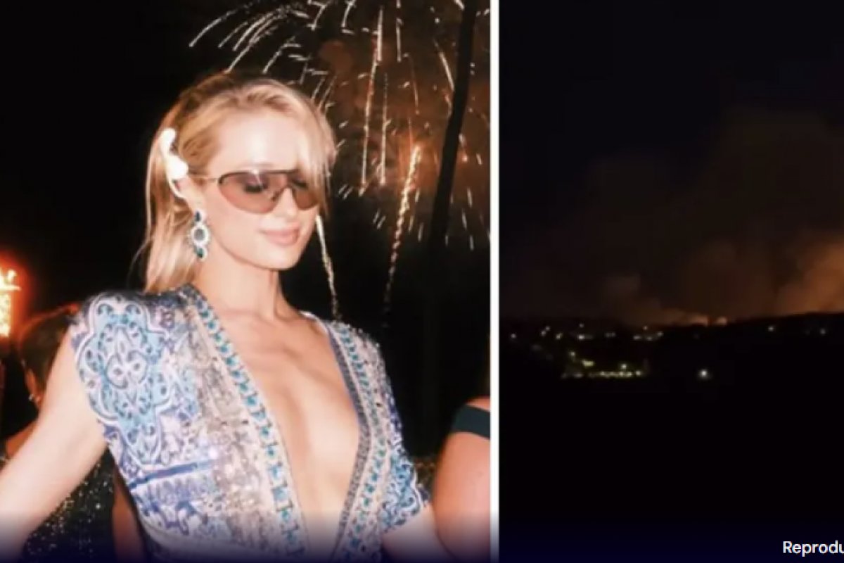 Mansão de R$ 51 milhões de Paris Hilton vira cinzas após incêndio