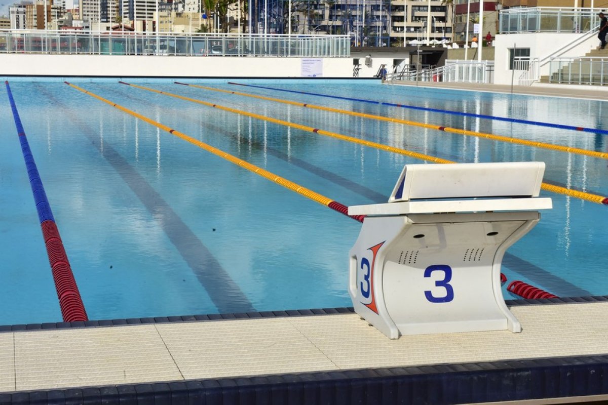 Piscina olímpica da Arena Aquática de Salvador está interditada há 13 dias 