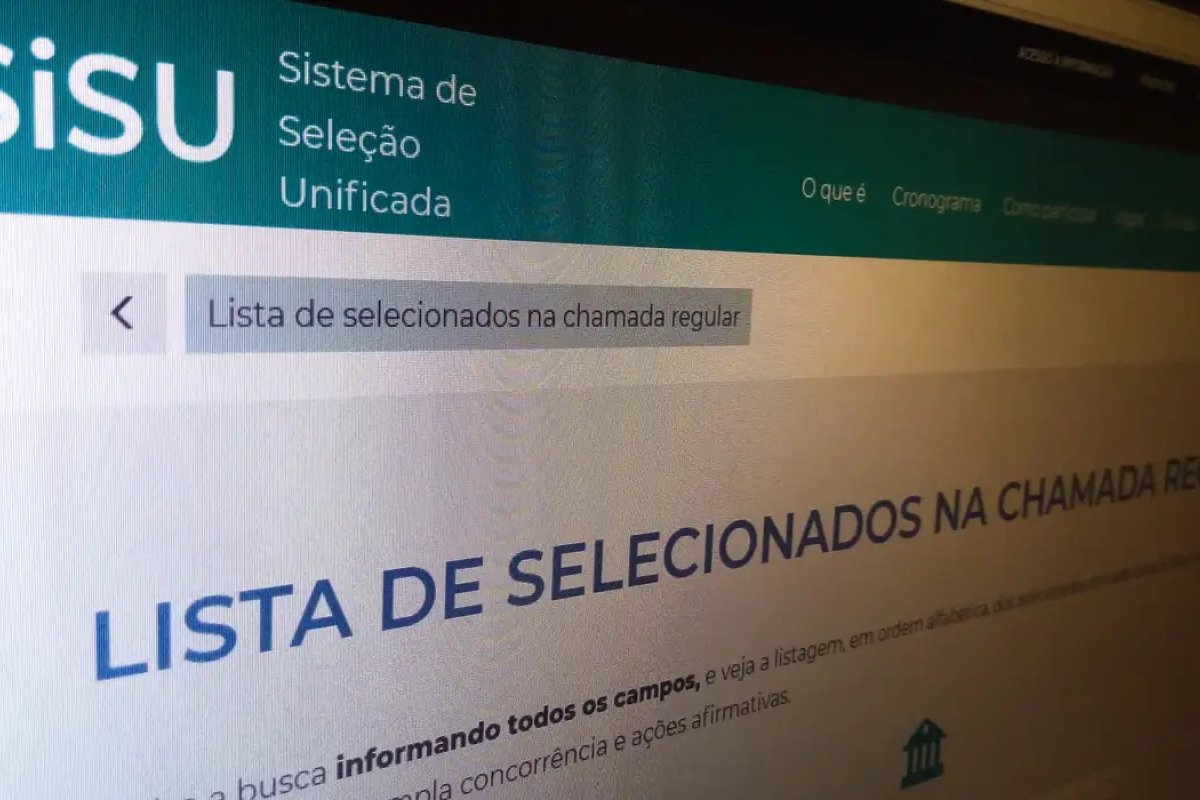 Resultado do Sisu será divulgado neste domingo (26)