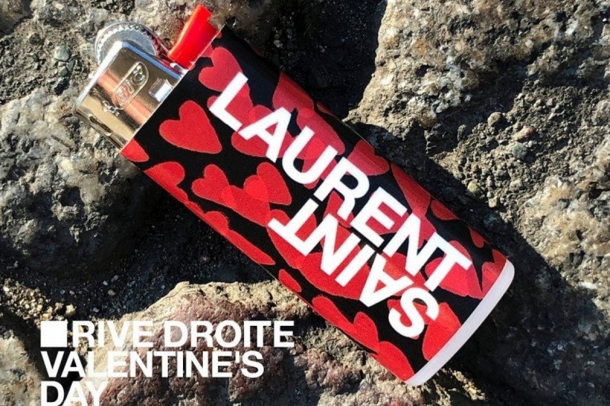 YSL lança isqueiro exclusivo para celebrar  Valentine’s Day