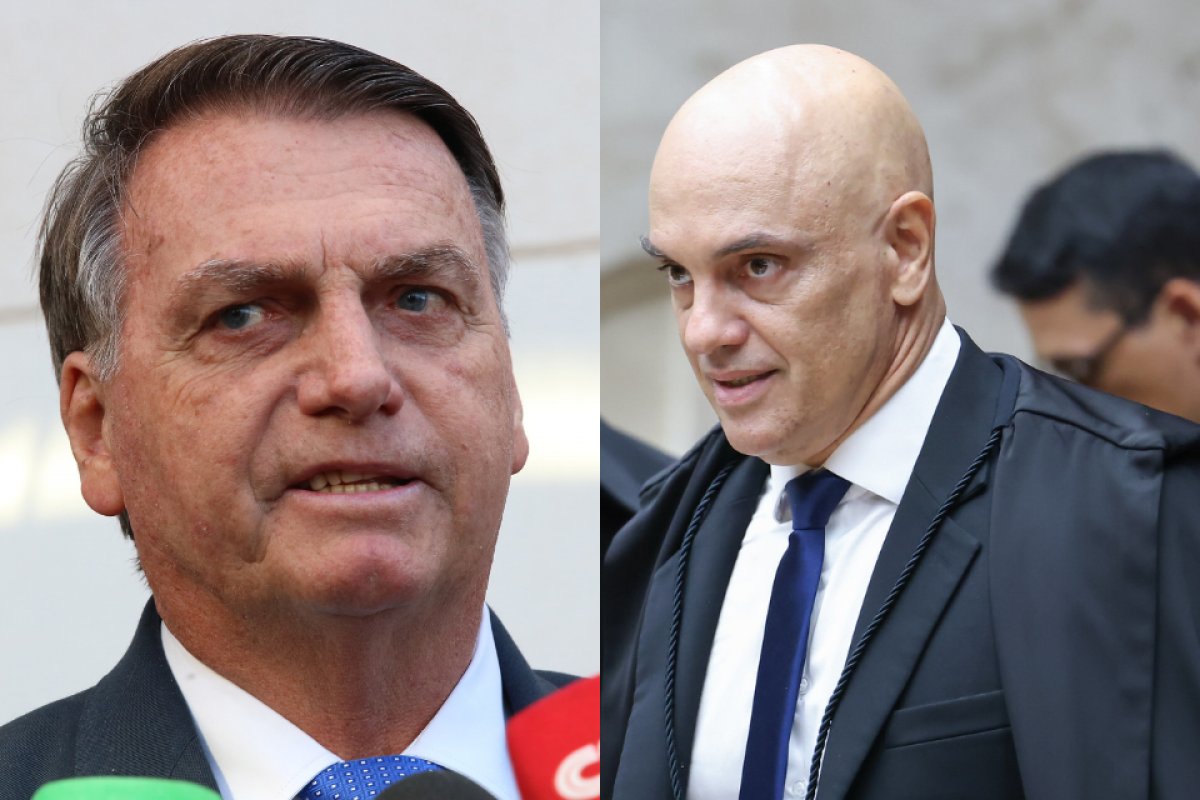 Bolsonaro ironiza Moraes por voo da FAB: 'tinha que viajar em avião de carreira para ser aplaudido'
