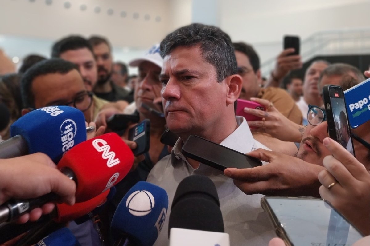 Vídeo: Em Salvador, Moro nega comentar federação União Brasil PP, critica governo Lula e fala sobre Lava Jato 