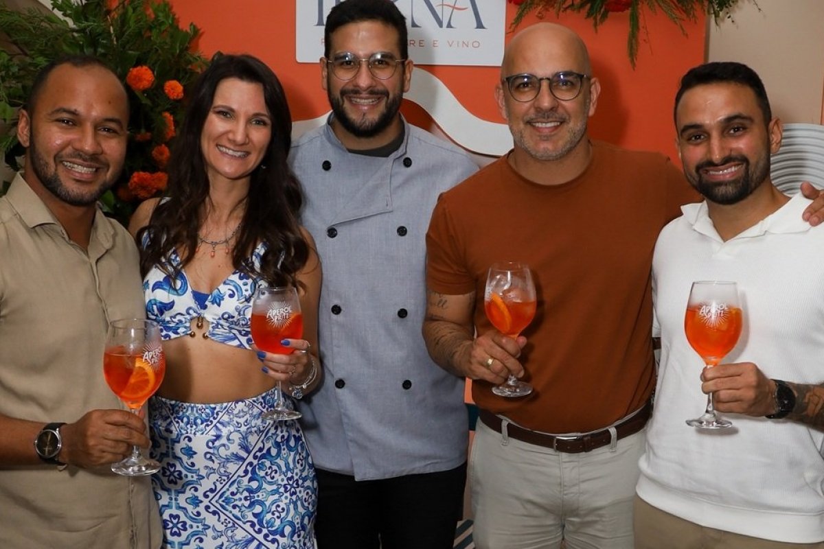 Casa Iryna aposta em menu clássico italiano e primeira fonte de Aperol do mundo! 