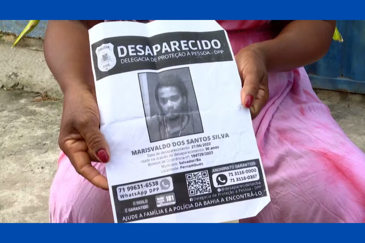 Homem com transtorno mental é encontrado na Costa Rica três anos após desaparecer no interior da Bahia