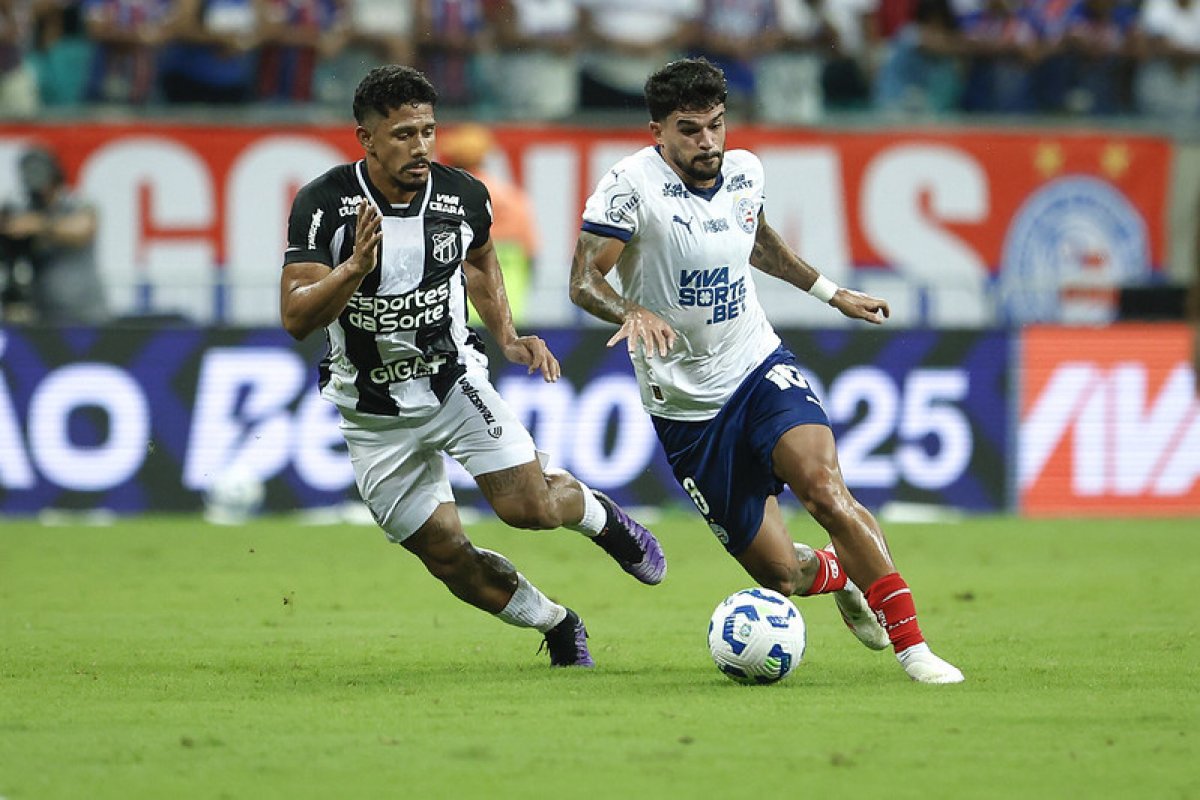 Vídeo: Bahia joga mal, mas vence Ceará nos acréscimos e consegue primeiro triunfo no Brasileirão; confira o gol do Tricolor