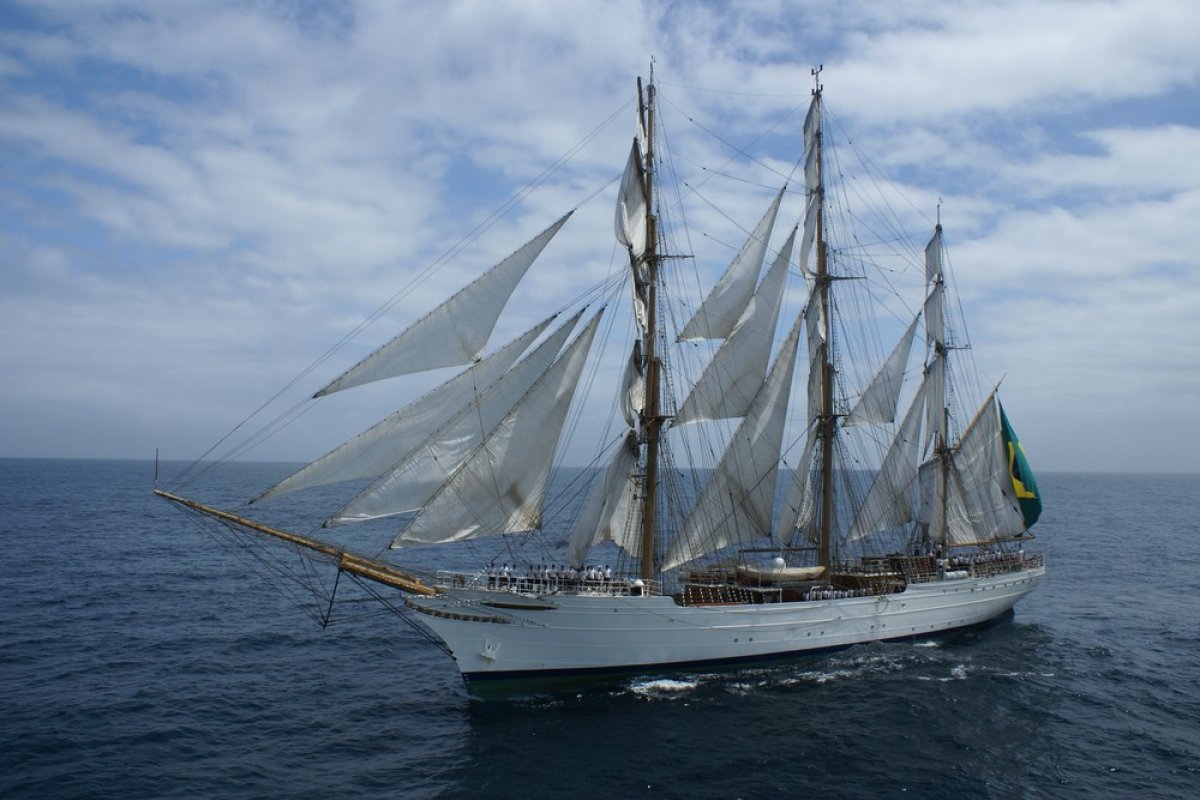Navio 'Cisne Branco' terá visitação gratuita no Porto de Salvador