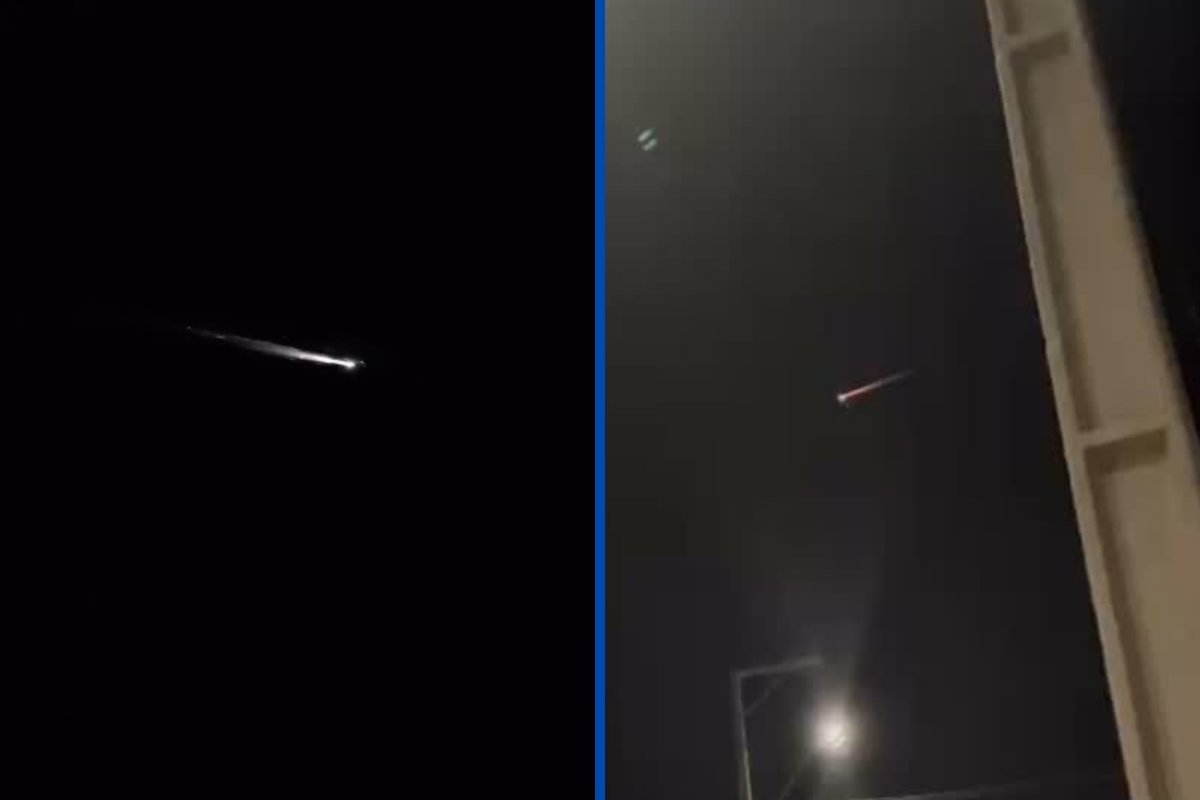 Vídeo: "Bolas de fogo" cruzam o céu em MG e assustam moradores
