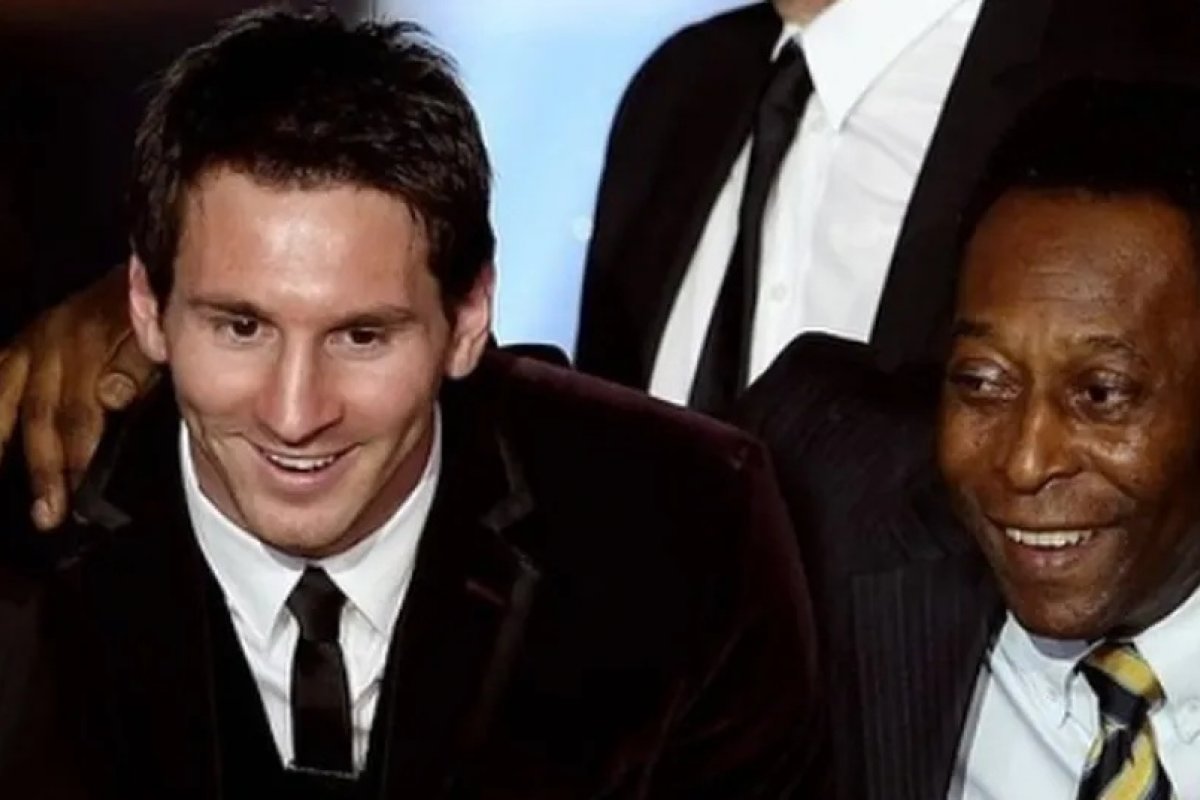 Ranking põe Messi como maior jogador de futebol de todos os tempos e Pelé em segundo
