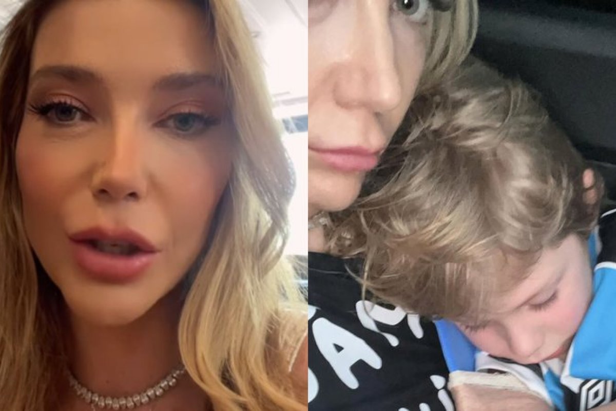 Luiza Possi faz relato após o filho mais velho passar por cirurgia! 