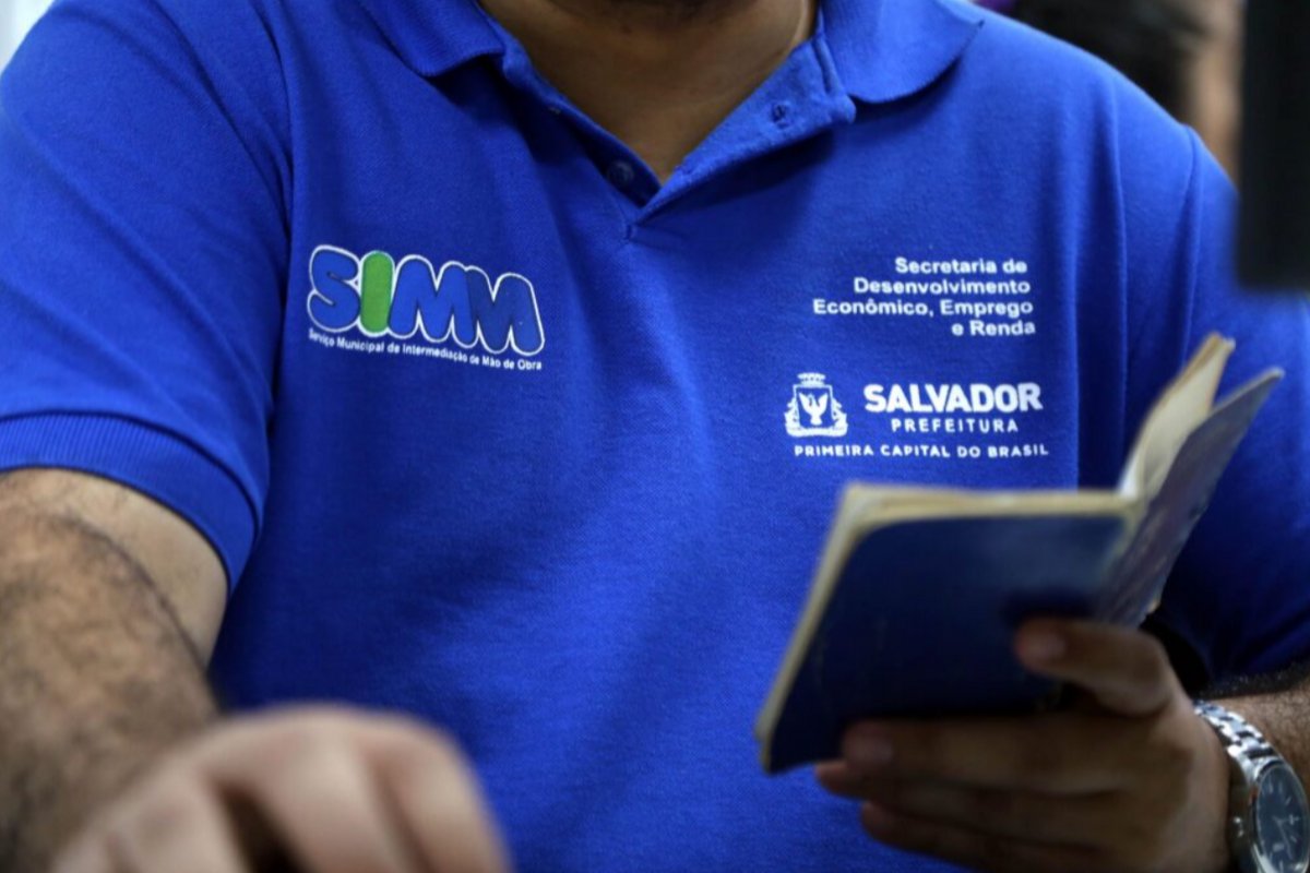 Salvador tem 289 vagas de emprego e estágio para esta segunda-feira (2); confira