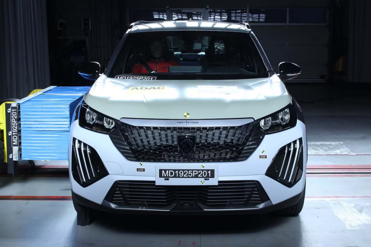 Peugeot 2008 vai mal em teste de segurança 