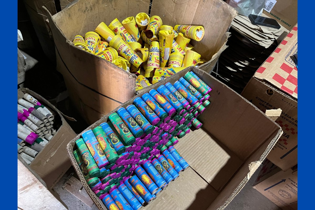 Operação contra o mercado clandestino de fogos de artifício é lançada na Bahia