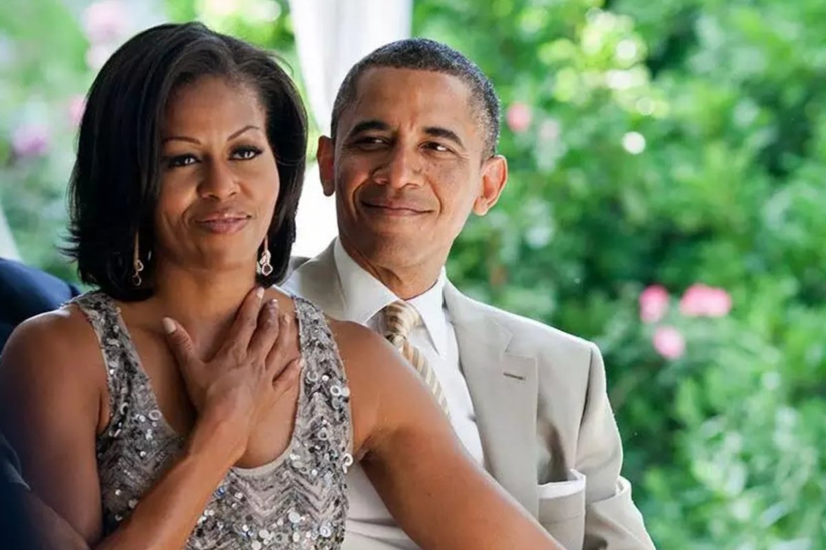 Barack e Michelle Obama colocam fim em boatos de separação