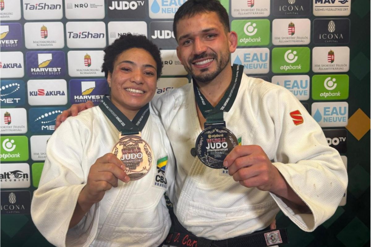 Brasil finaliza Mundial de Judô com duas medalhas 