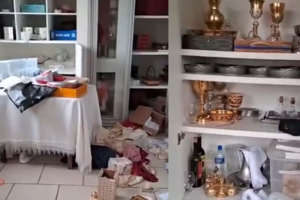 Três pessoas são presas por envolvimento em furto de igreja na Bahia 