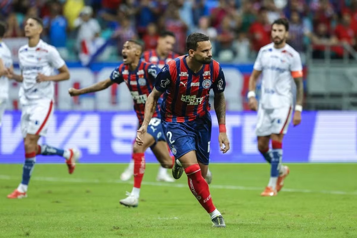CBF divulga data para partida que pode levar Bahia à decisão da Copa do Nordeste; confira