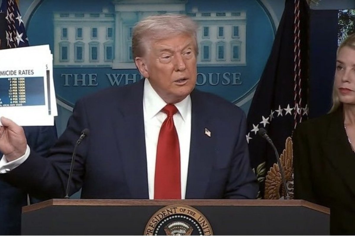 Trump cita Brasília como exemplo de “capital violenta” ao anunciar intervenção federal em Washington