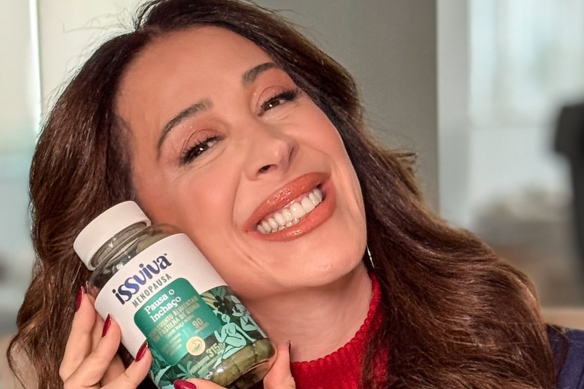 Menopausa com atitude: Issviva anuncia parceria com Claudia Raia!