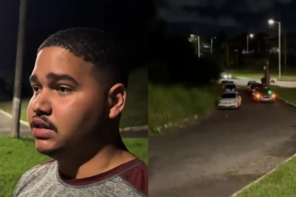 Vídeo: Passageira pula de carro de aplicativo em Salvador por suspeitar de tentativa de estupro; motorista nega