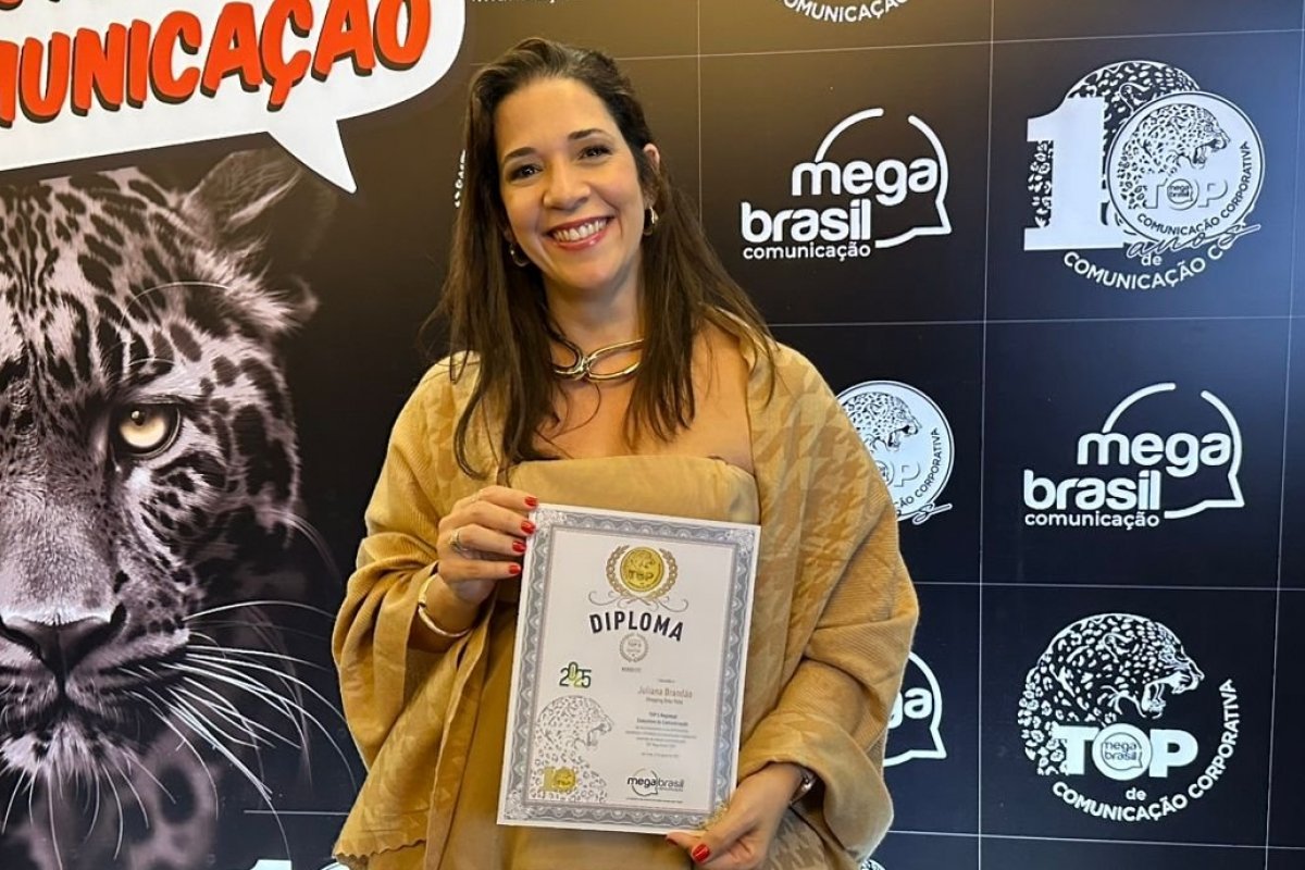 Juliana Brandão é premiada como uma das cinco melhores profissionais de Comunicação Corporativa do Nordeste! 