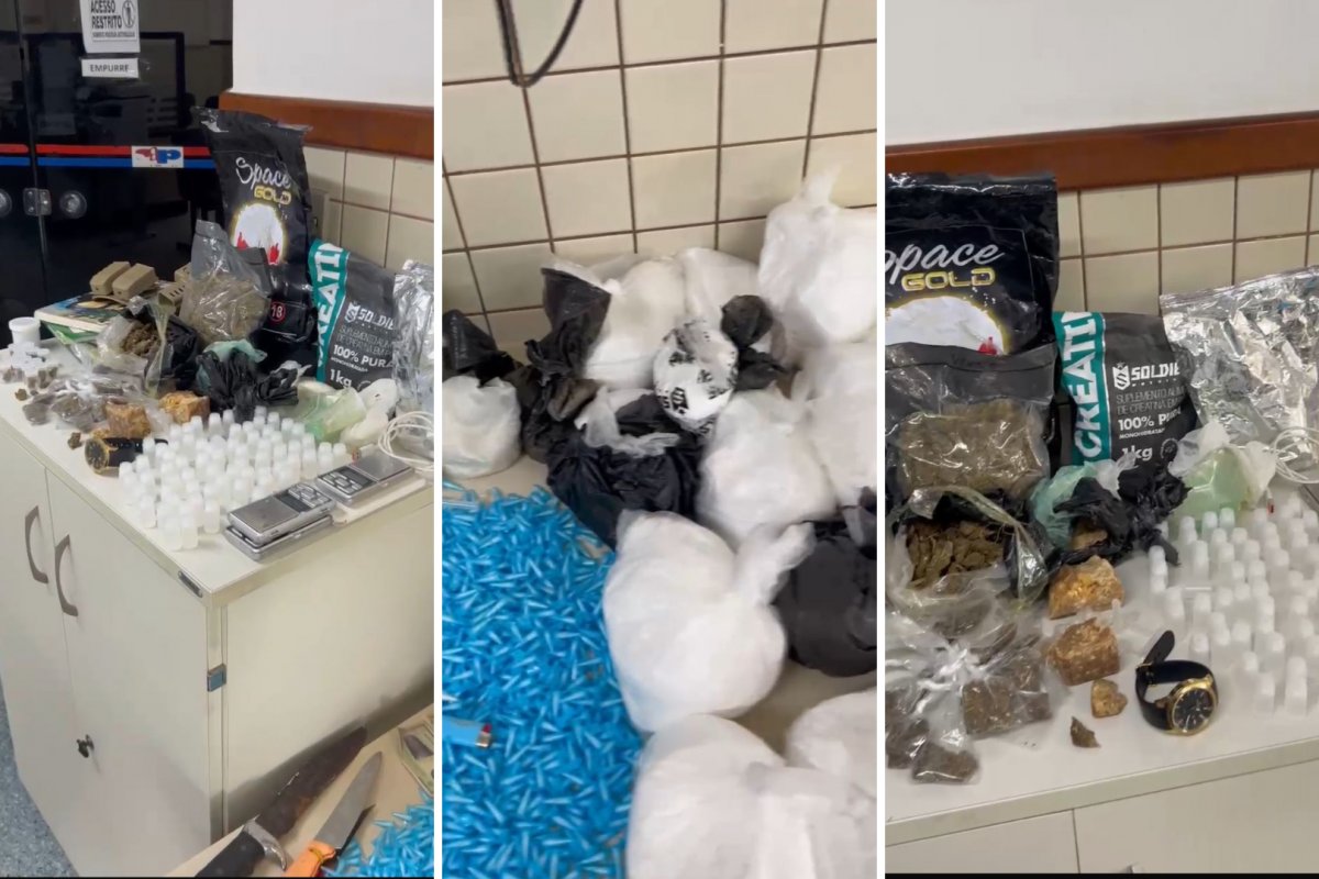 Polícia Militar apreende mais de 26 kg de drogas em Camaçari