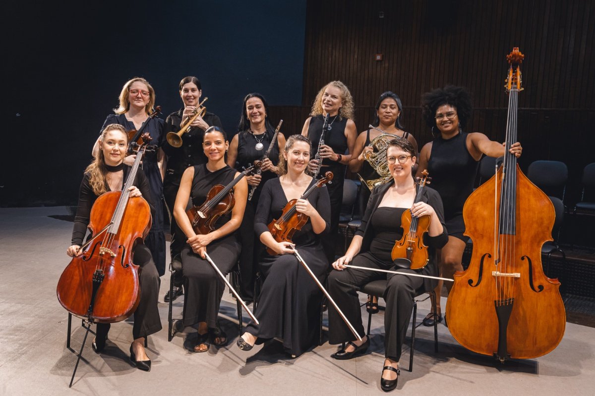 Osba apresenta “Ondinas” com formação exclusivamente feminina em Salvador