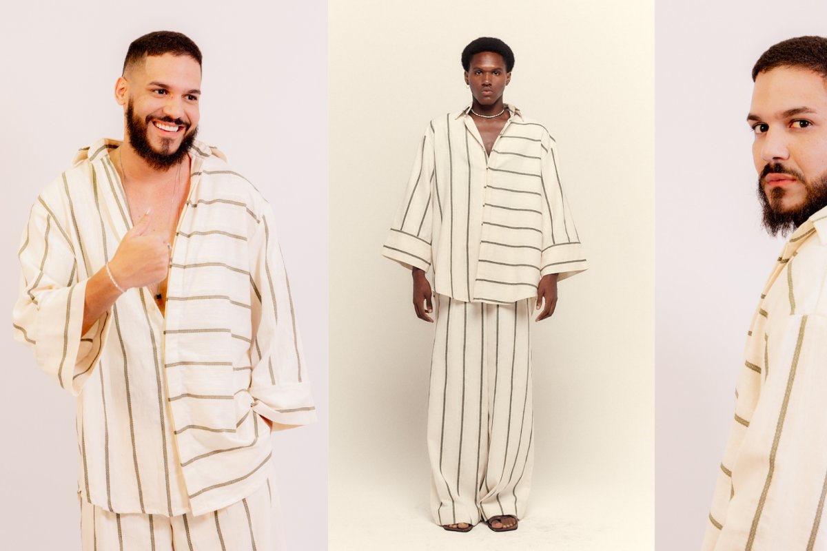 Brenno Casagrande leva moda autoral baiana para o horário nobre da TV brasileira! 