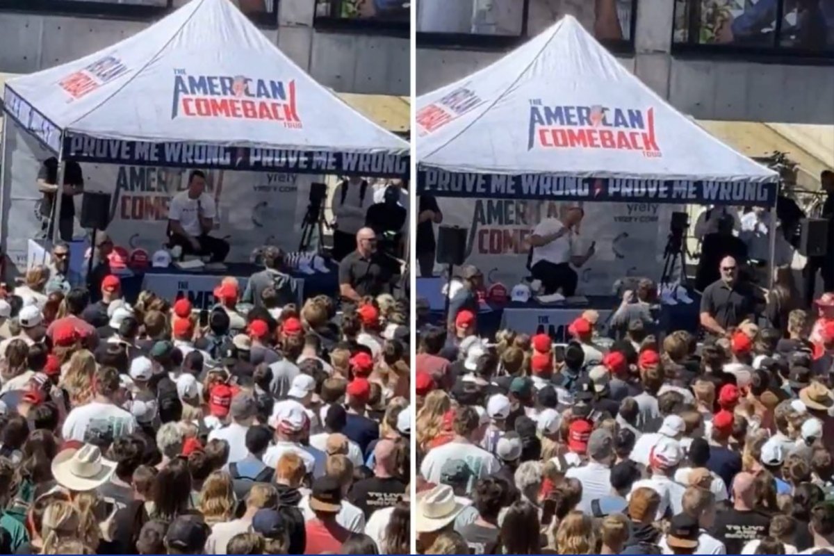 Vídeo: Influenciador pró-Trump Charlie Kirk morre após sofrer ataque a tiros
